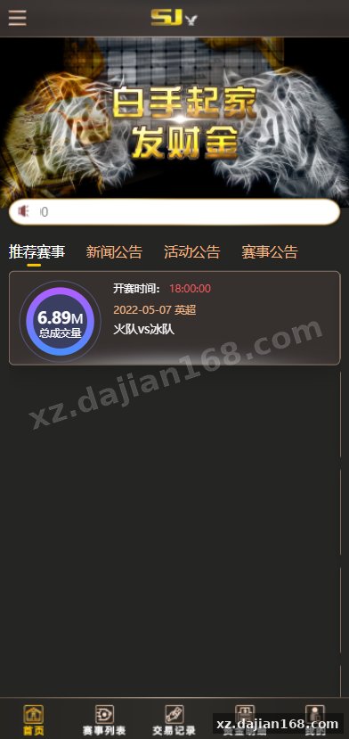 二开版TG淘金网反波胆5.02版本系统-系统演示站