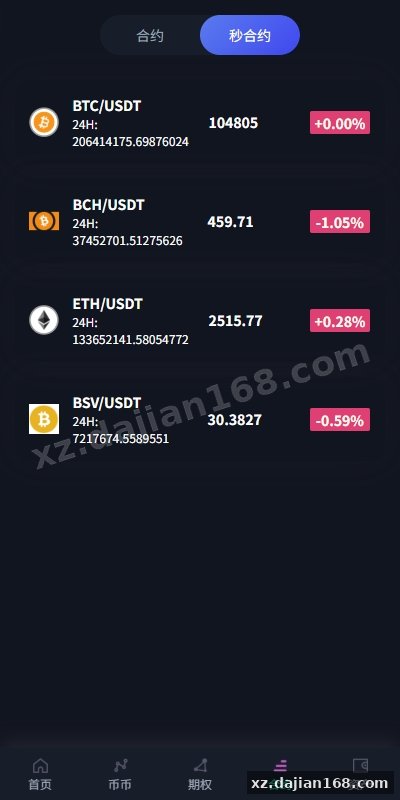 多语言交易所系统/合约/期权/秒合约/插针控制/申购-系统演示站