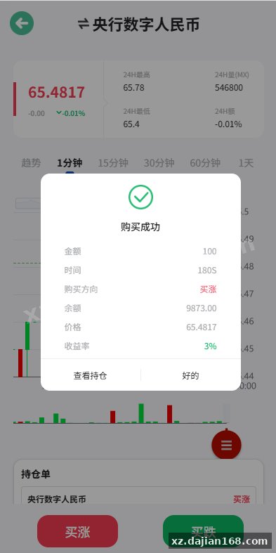 海外微盘系统/期货时间盘/多语言微盘/前端uniapp-系统演示站
